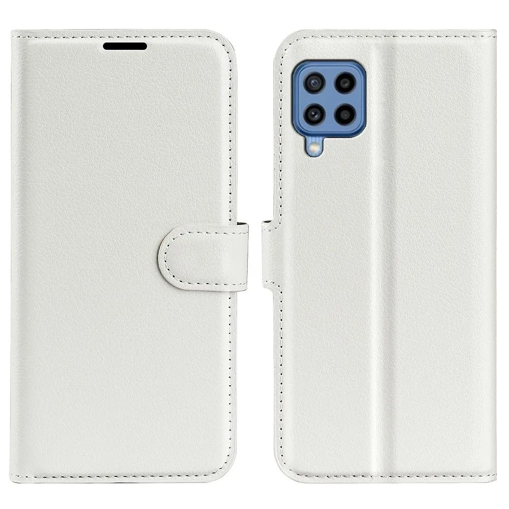 Classic Samsung Galaxy M22 flip case - White