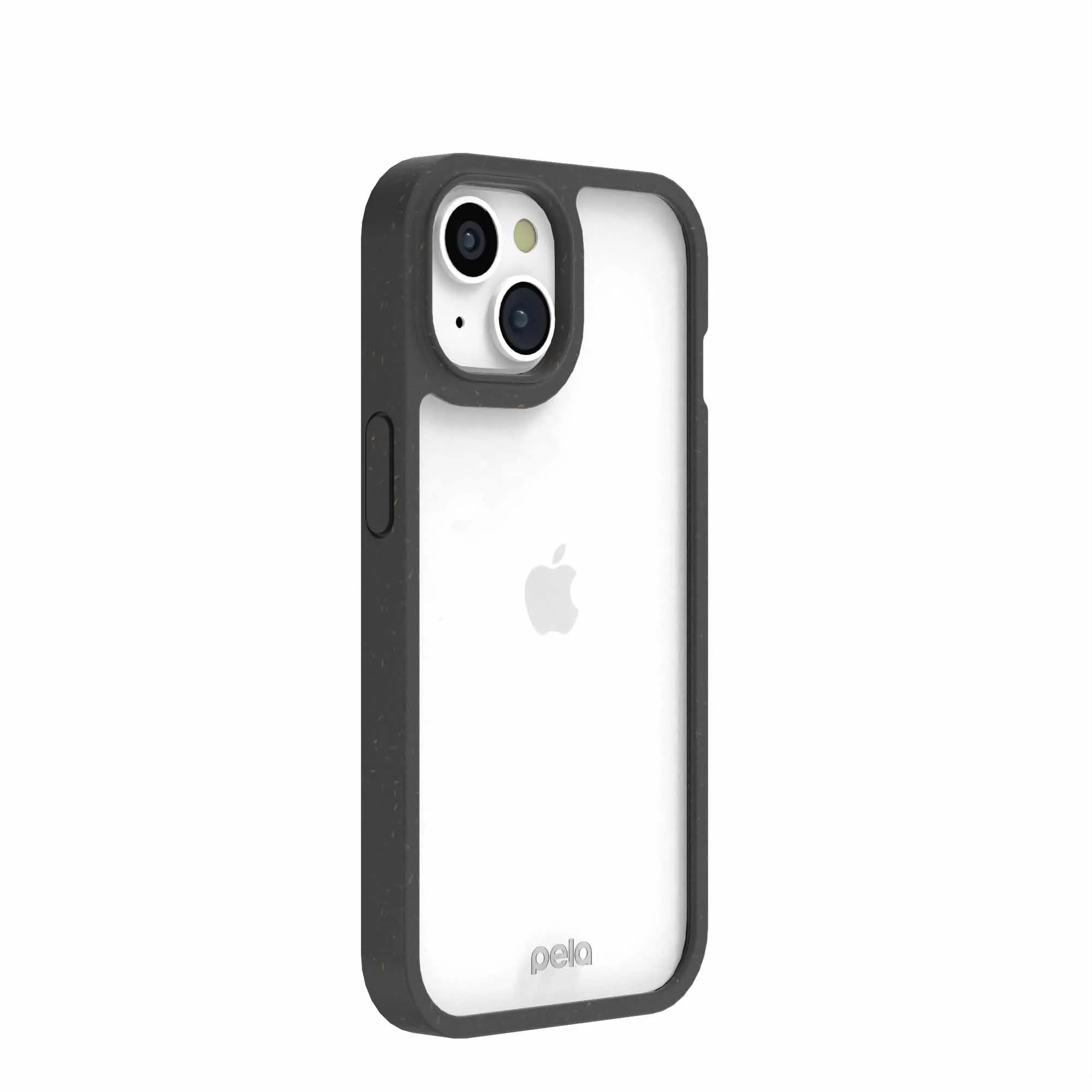 Clear iPhone 15 Case with Black Ridge