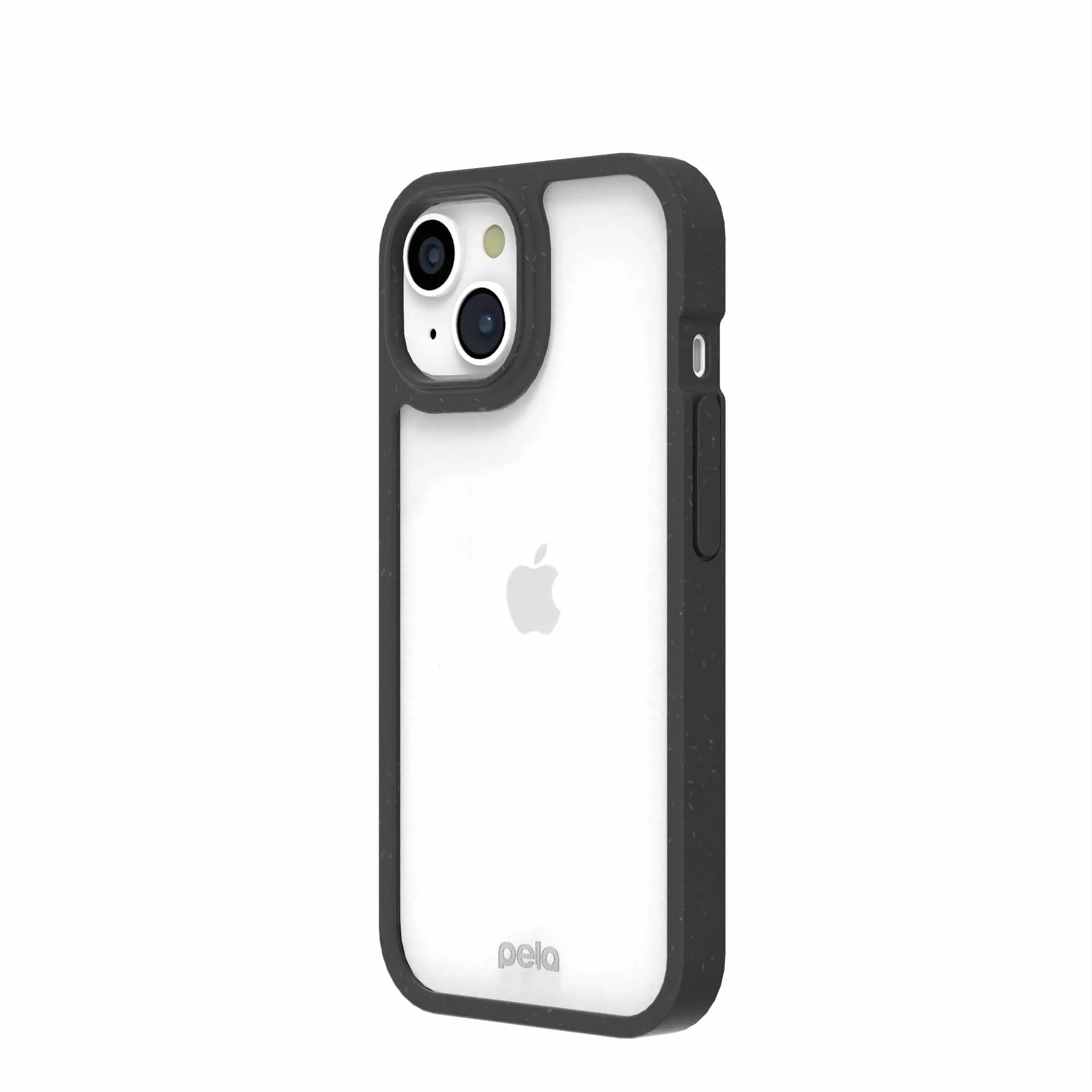 Clear iPhone 15 Case with Black Ridge