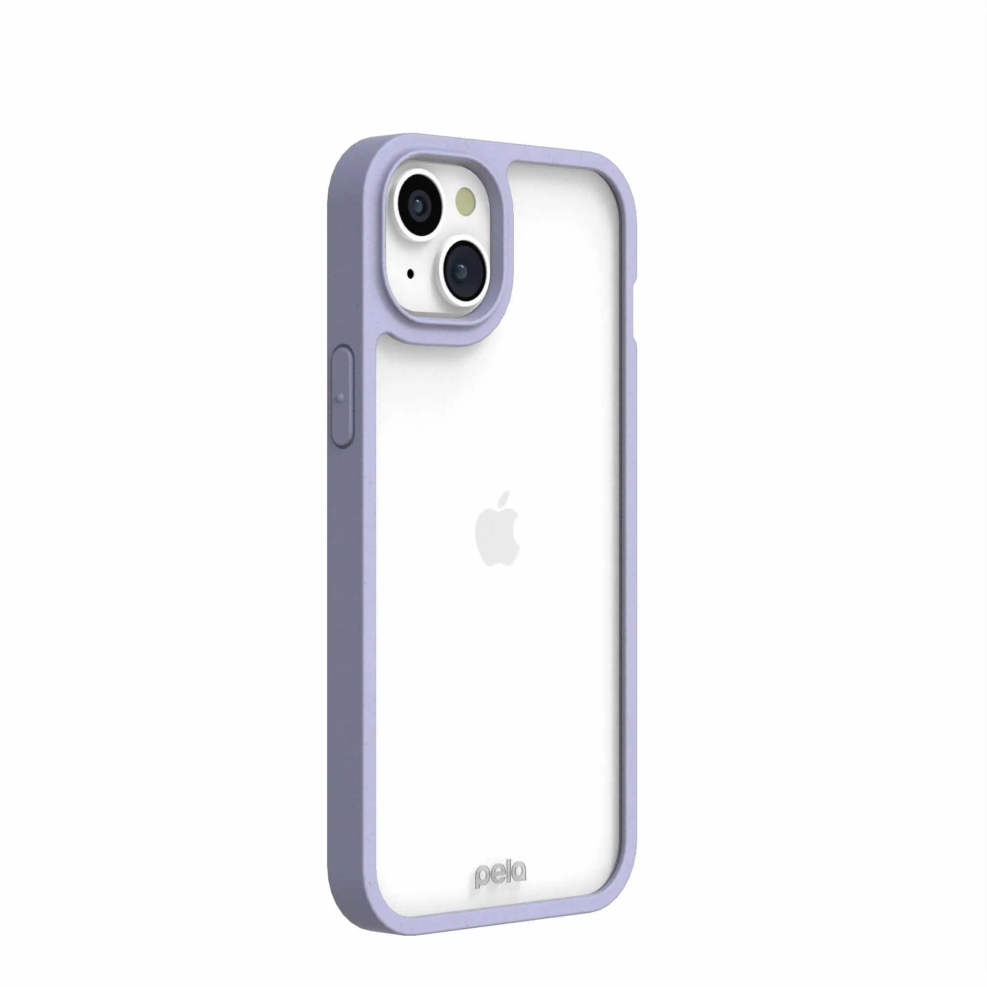 Clear iPhone 15 Plus Case with Lavender Ridge