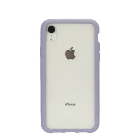 Clear iPhone XR Case with Lavender Ridge