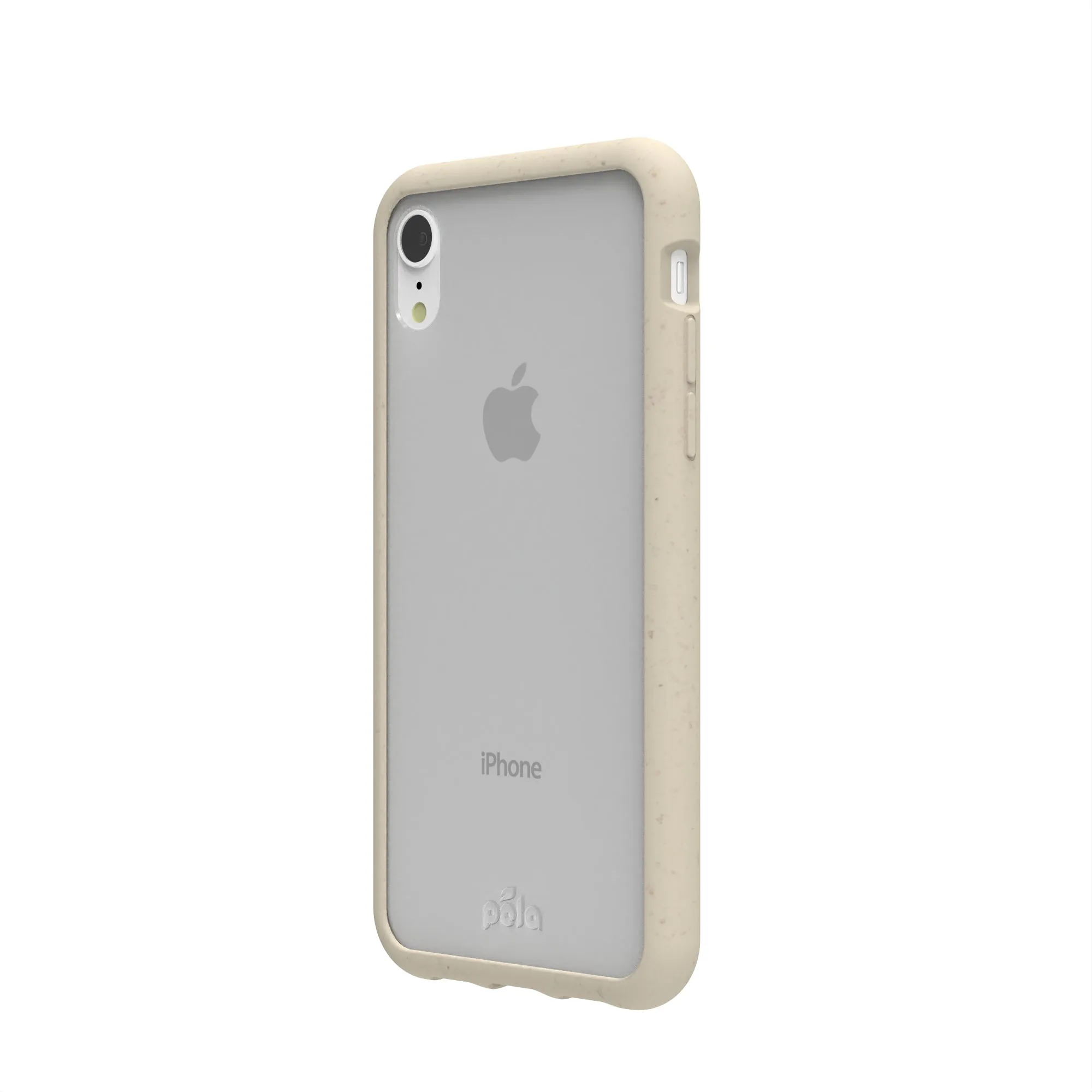 Clear iPhone XR Case with London Fog Ridge