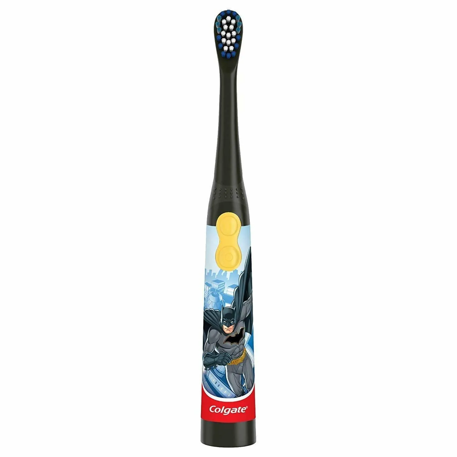 Colgate Kids Electric Battery Powered Toothbrush Extra Soft, Batman