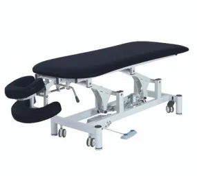 ComfyCare Contoured Adjustable Electric Massage Table Black - (Heavy Item)