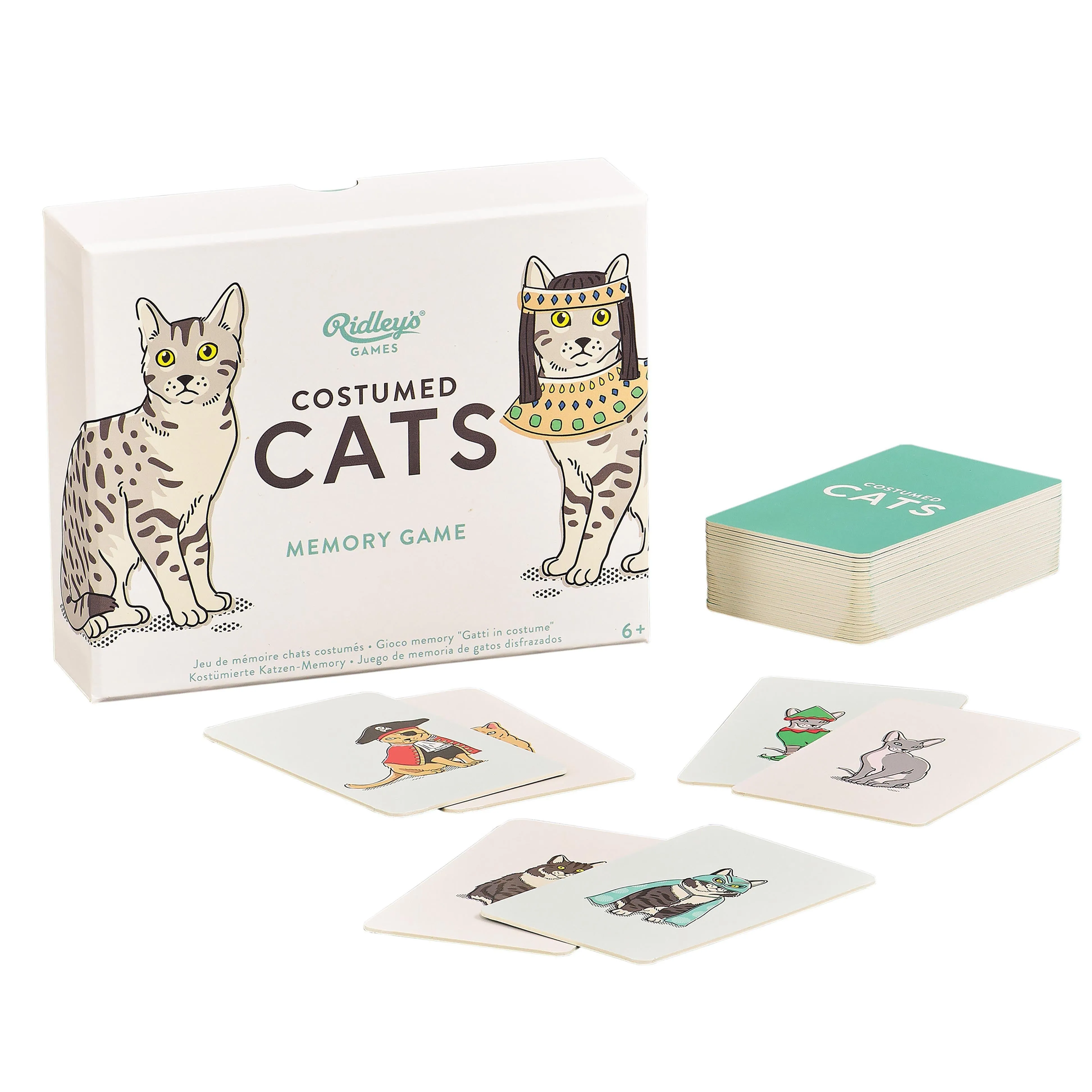 Costumed Cats Memory Game