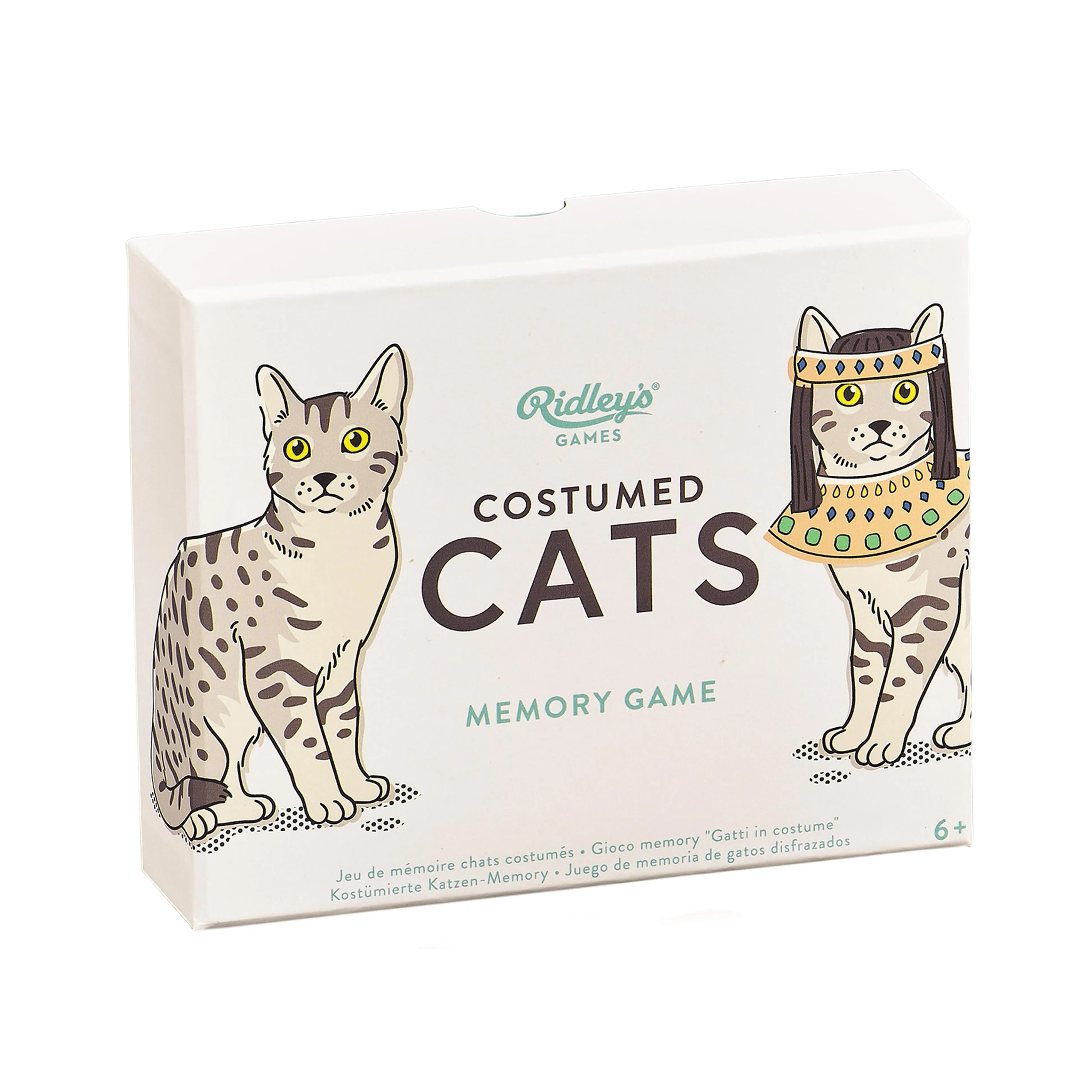 Costumed Cats Memory Game