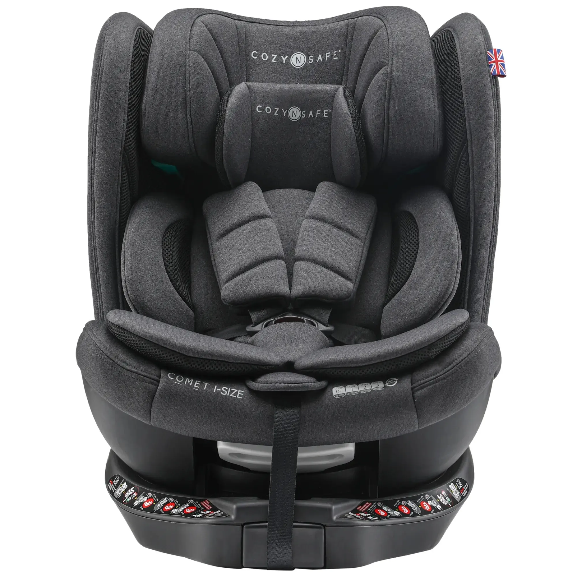 Cozy N Safe Comet i-Size Rotate Car Seat - Graphite