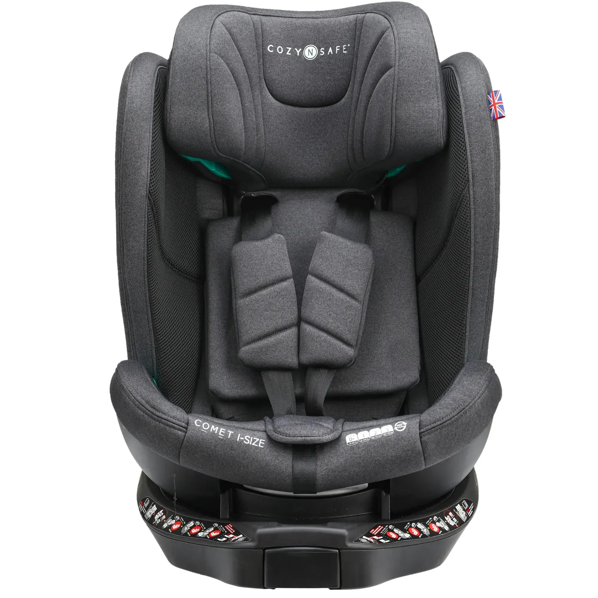 Cozy N Safe Comet i-Size Rotate Car Seat - Graphite