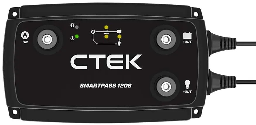 CTEK Battery Charger - Smartpass 120 14.4V 120 Amp - 40-185