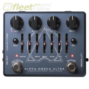 DarkGlass ALPHA-OMEGA ULTRA Cabinet Emulation Preamp