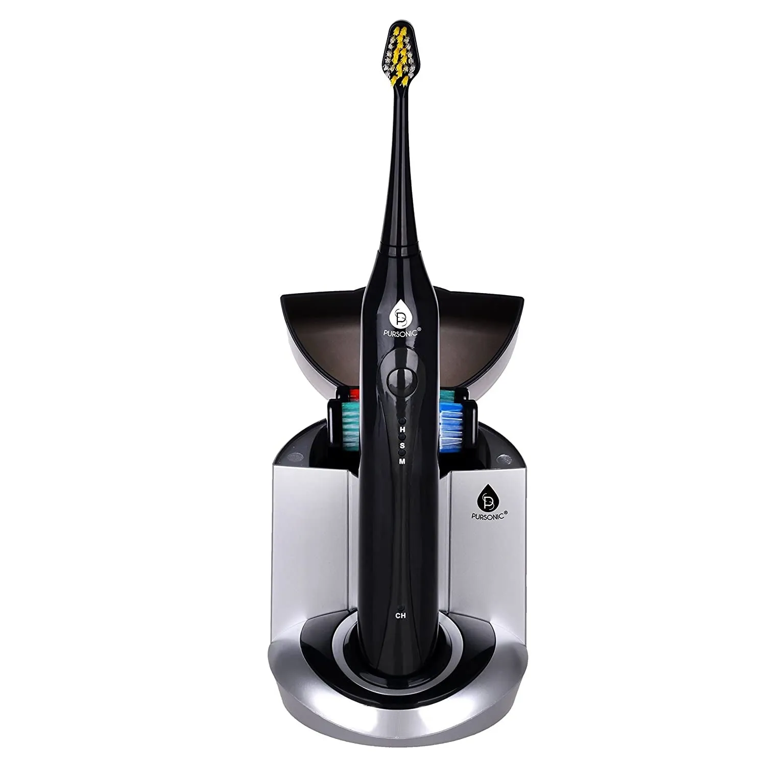 Deluxe Plus Sonic Rechargeable Toothbrush with Built In UV sanitizer