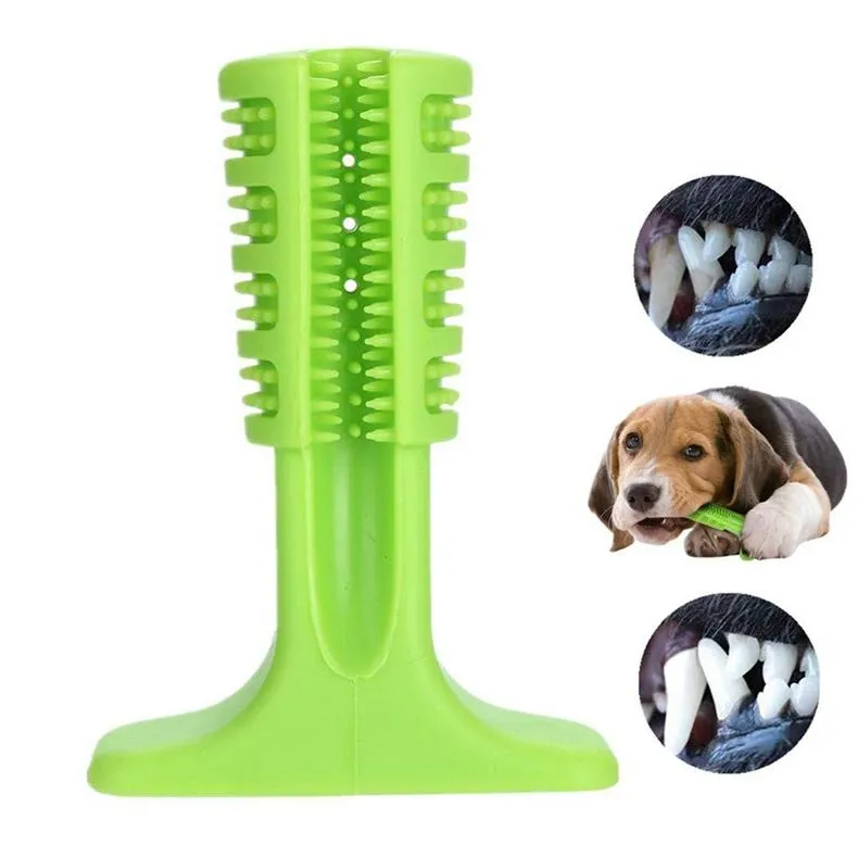 Dog Toothbrush Stick Chew Toys Dental Cleaning Massager