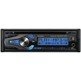 DUAL DC206BT Single-DIN In-Dash CD AM-FM Receiver with Bluetooth(R)