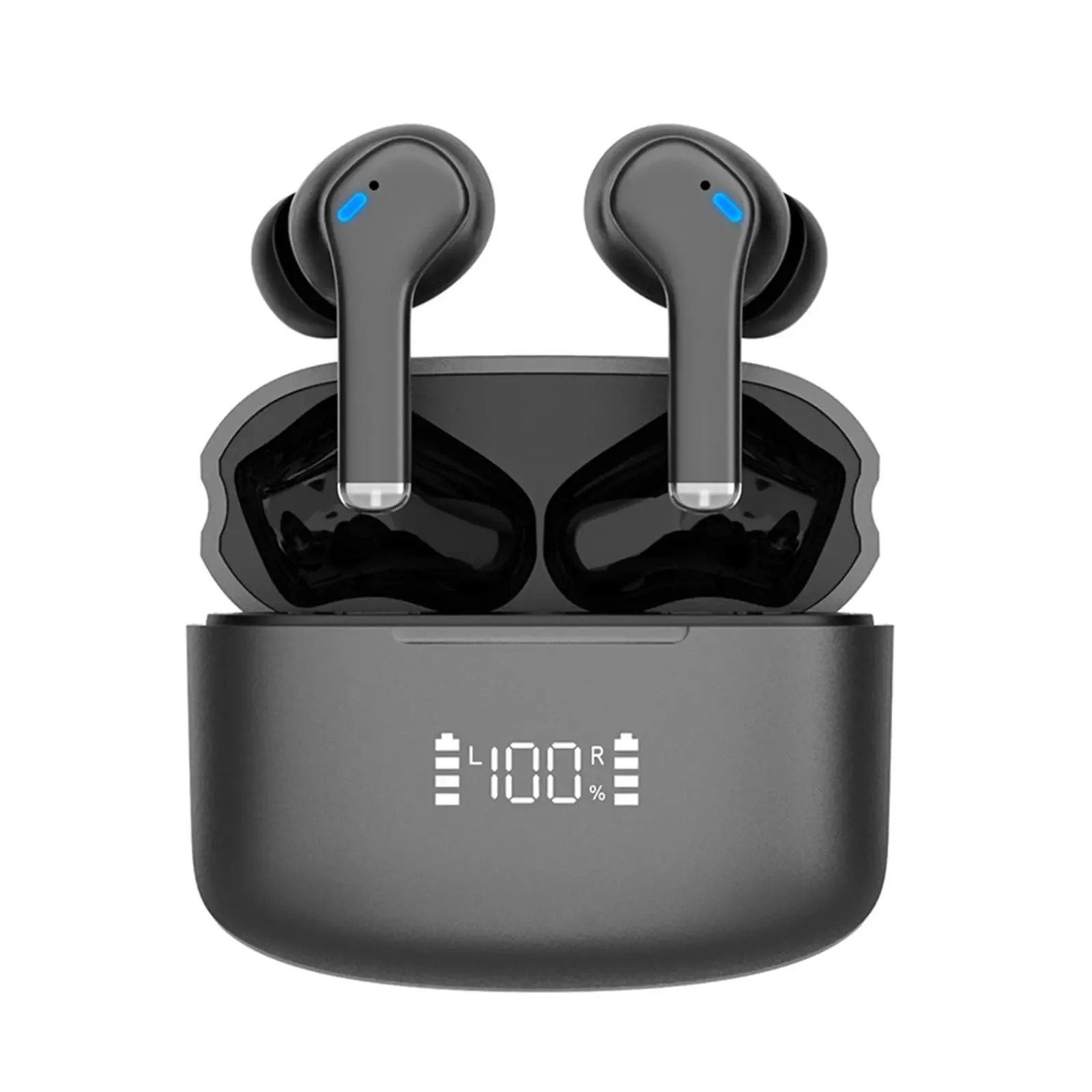 Dual Noise Cancelling True Wireless Earbuds Bluetooth Headphones-Wireless Headphones With Noise Cancelling