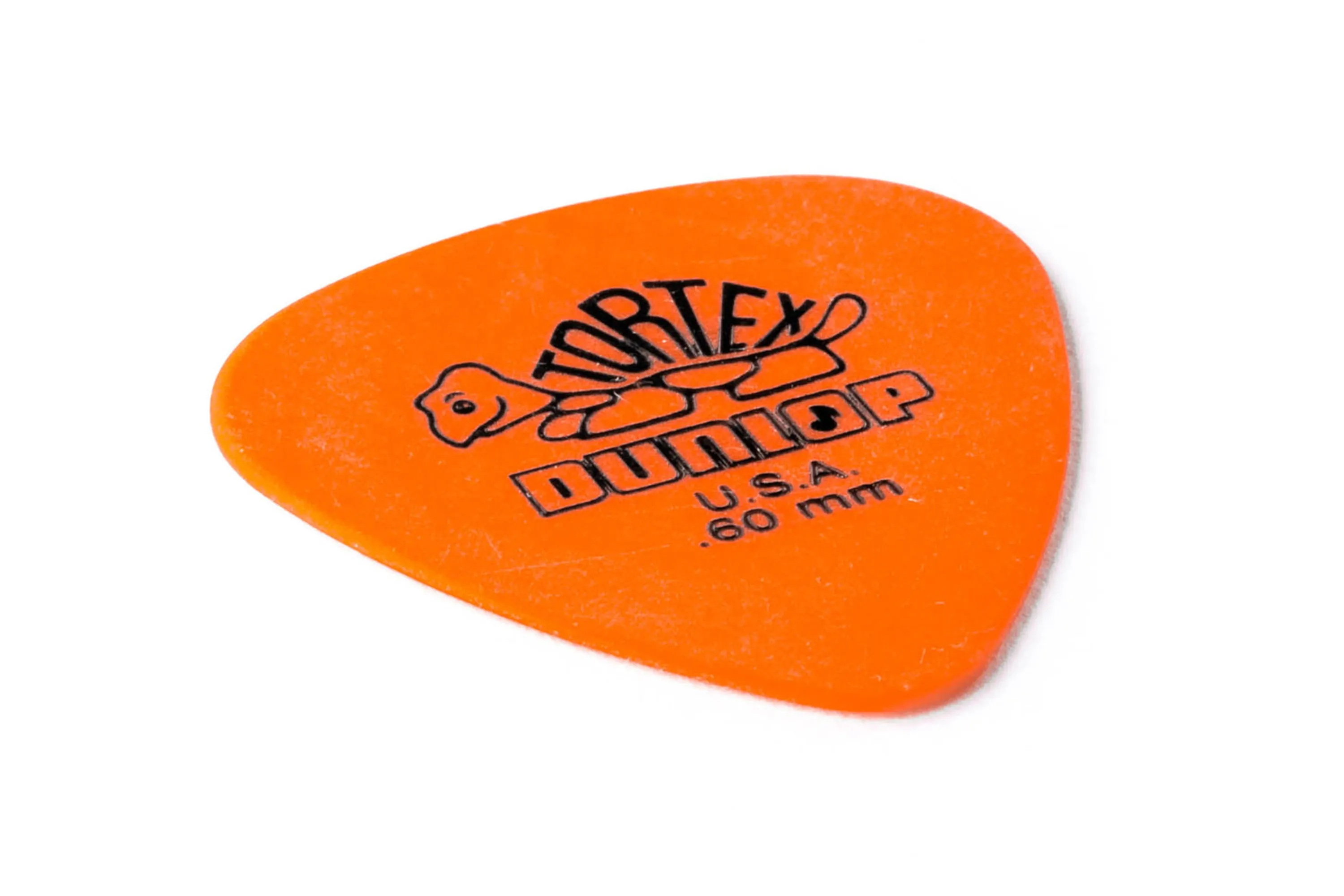 Dunlop Tortex Standard .60mm Orange Guitar & Ukulele Picks 12 Pack