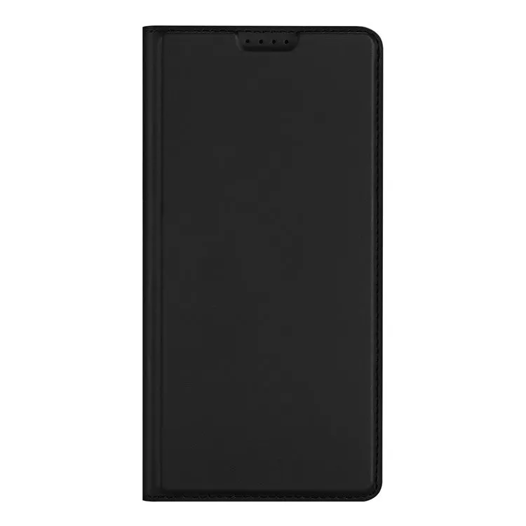 DUX DUCIS Faux Leather Wallet Smart Flip Case Cover for Oppo K11 - Black