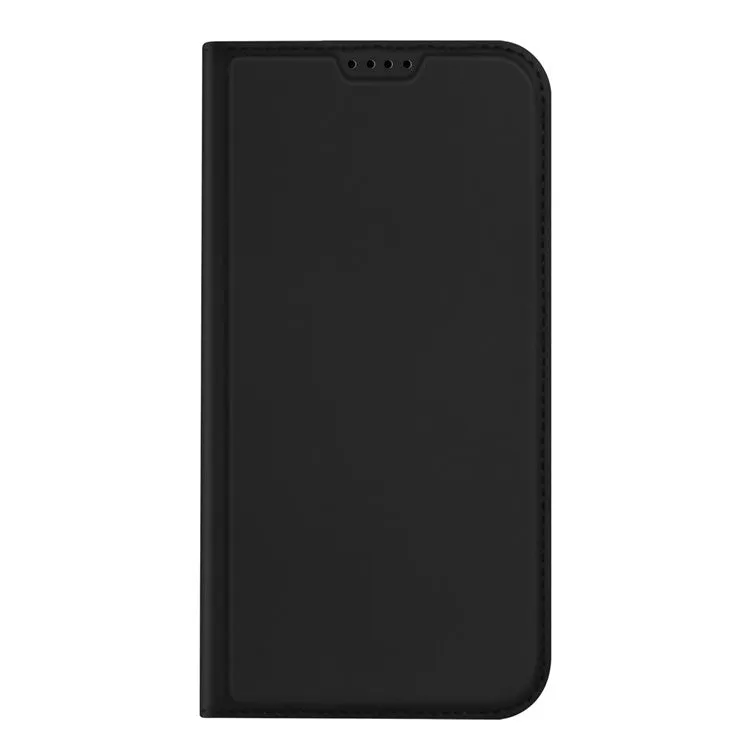 DUX DUCIS Skin Pro Faux Leather Wallet Flip Case for Apple iPhone 15 Pro Max - Black