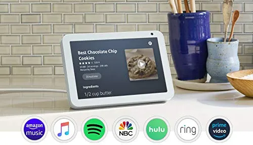 Echo Show 8 HD Smart Display with Alexa for Video Calling