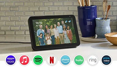 Echo Show 8 HD Smart Display with Alexa for Video Calling