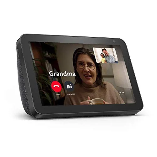 Echo Show 8 HD Smart Display with Alexa for Video Calling