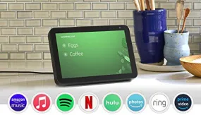 Echo Show 8 HD Smart Display with Alexa for Video Calling