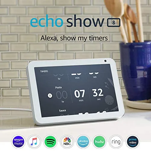 Echo Show 8 HD Smart Display with Alexa for Video Calling