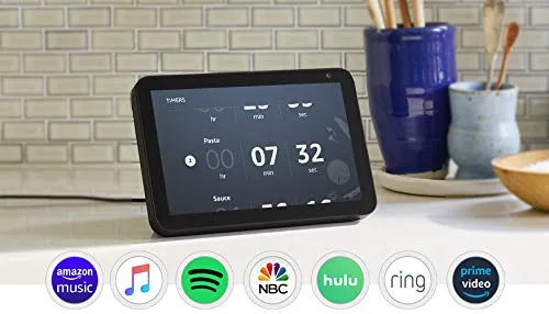 Echo Show 8 HD Smart Display with Alexa for Video Calling