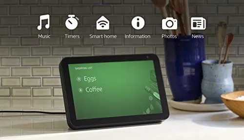 Echo Show 8 HD Smart Display with Alexa for Video Calling