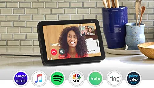 Echo Show 8 HD Smart Display with Alexa for Video Calling