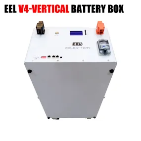 EEL 48V DIY Box V4 Vertical Server Rack Battery Kits with Bluetooth BMS and wheels