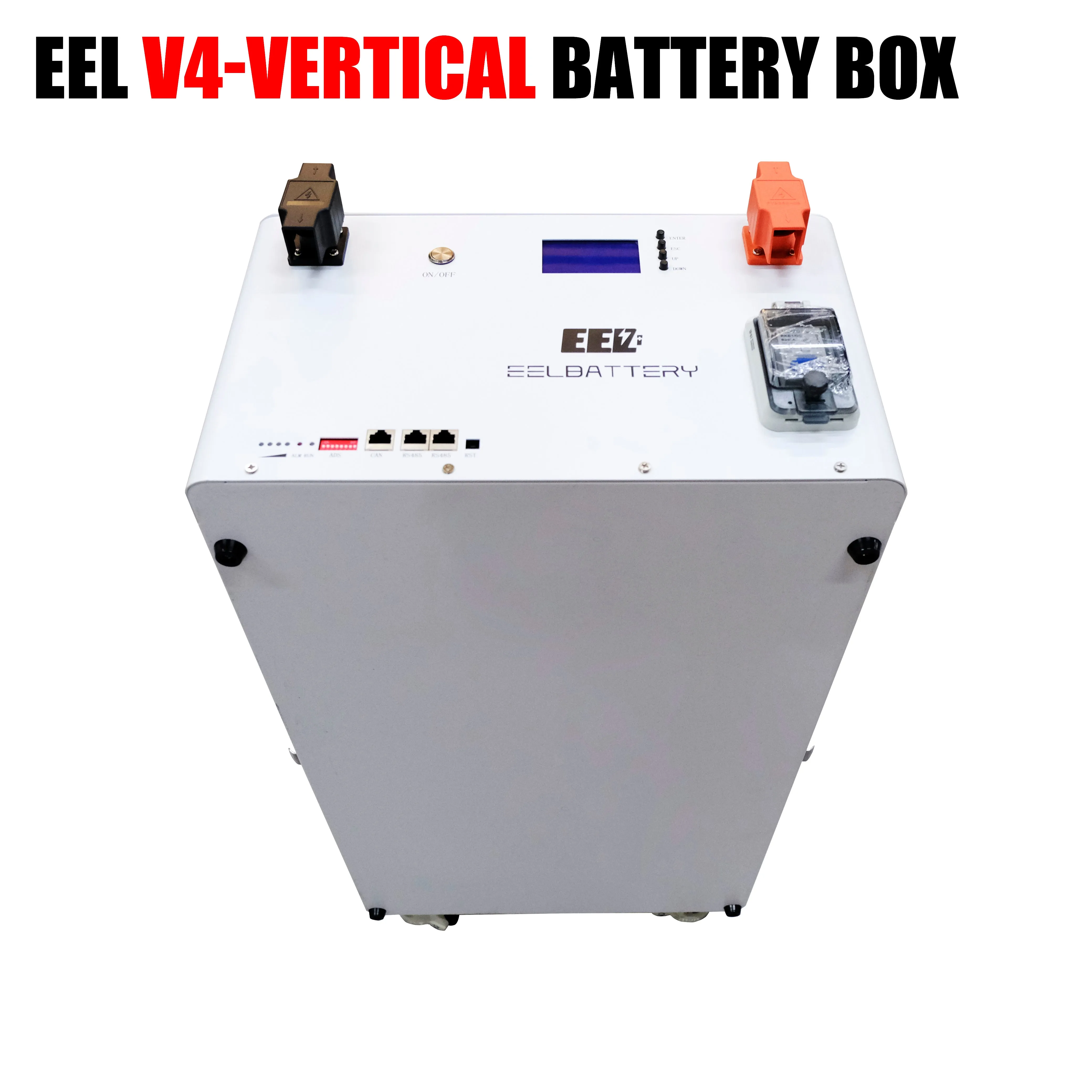 EEL 48V DIY Box V4 Vertical Server Rack Battery Kits with Bluetooth BMS and wheels