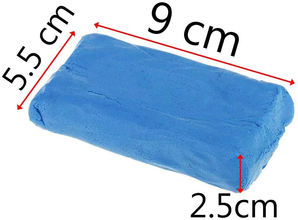 Electomania Car Polishing Clay Exterior Surface Cleaning Stain Removal Rubber Material