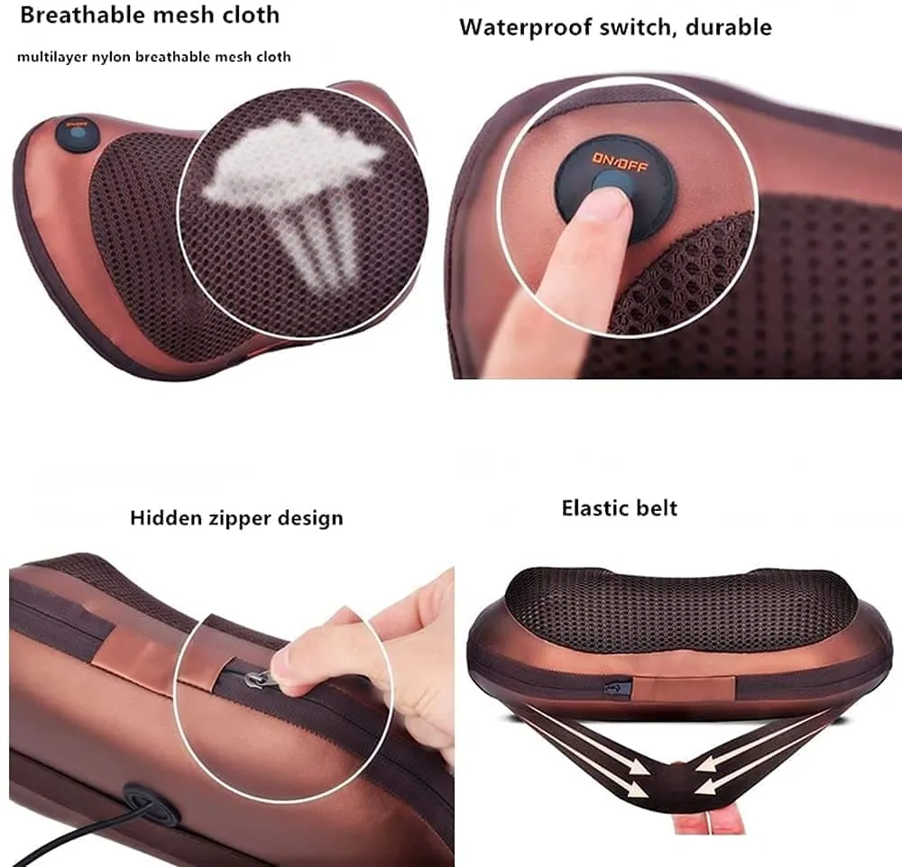 Electric Massager pillow for Car & Home