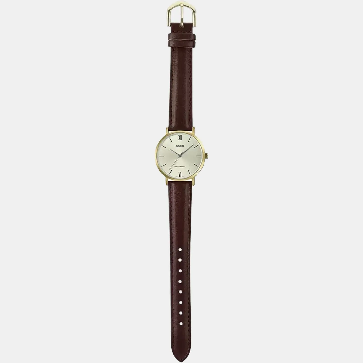 Enticer Women's Analog Leather Watch A1787 - LTP-VT01GL-9BUDF