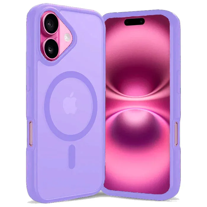 Entronix for Apple iPhone 16 Plus [Magnetic-Compatible] Case - Translucent Matte,