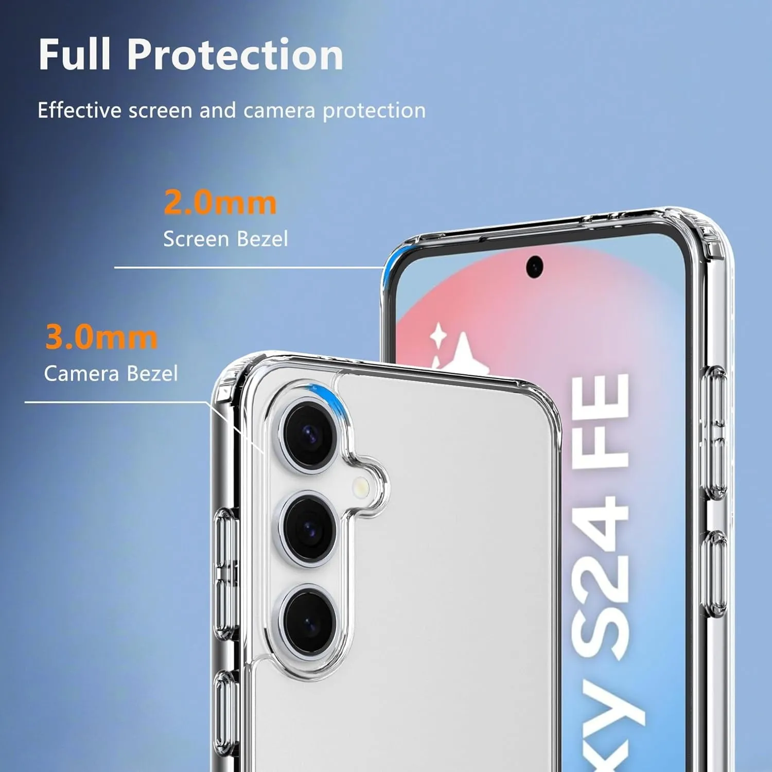 Entronix Samsung Galaxy A25 Crystal Clear Case - Slim