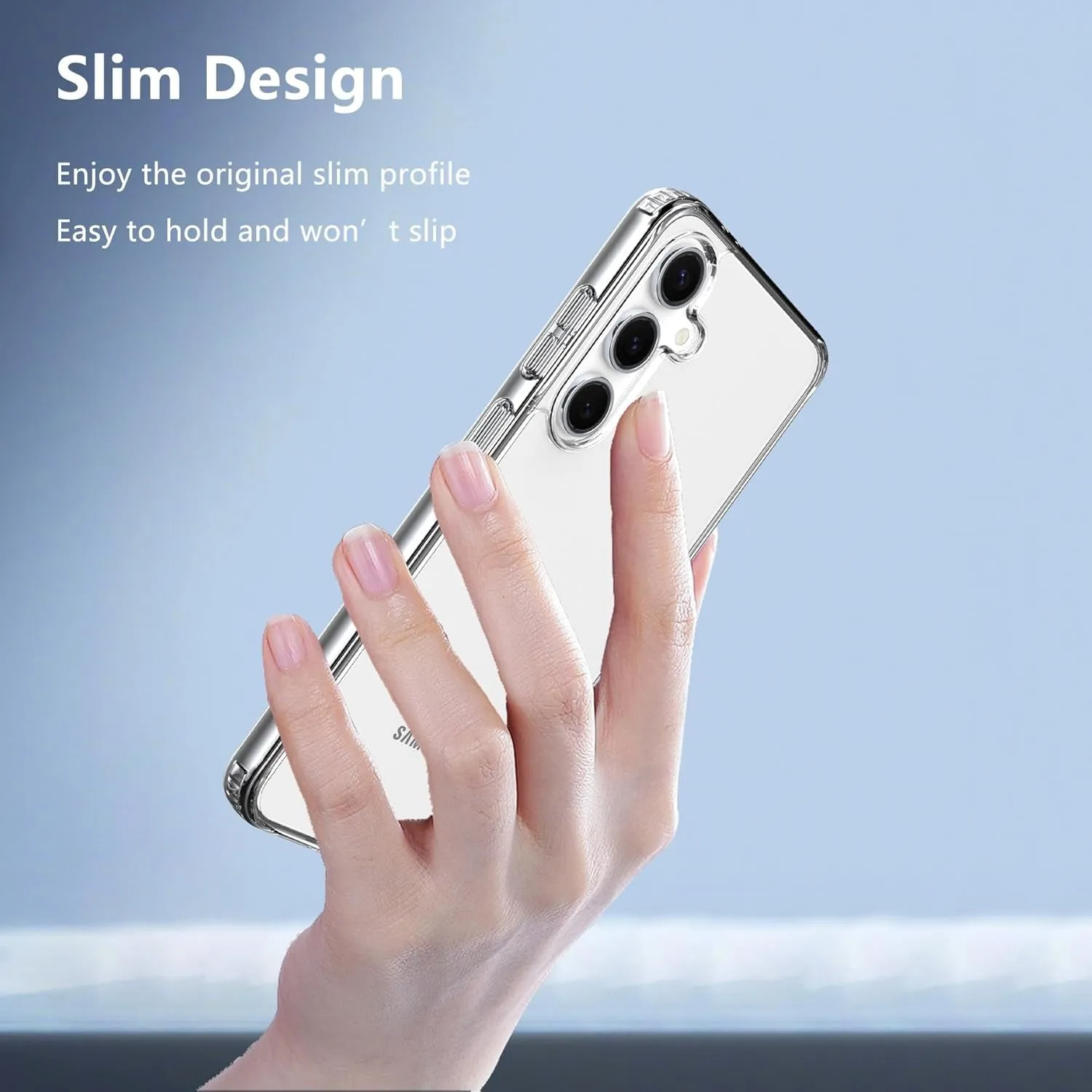 Entronix Samsung Galaxy A25 Crystal Clear Case - Slim