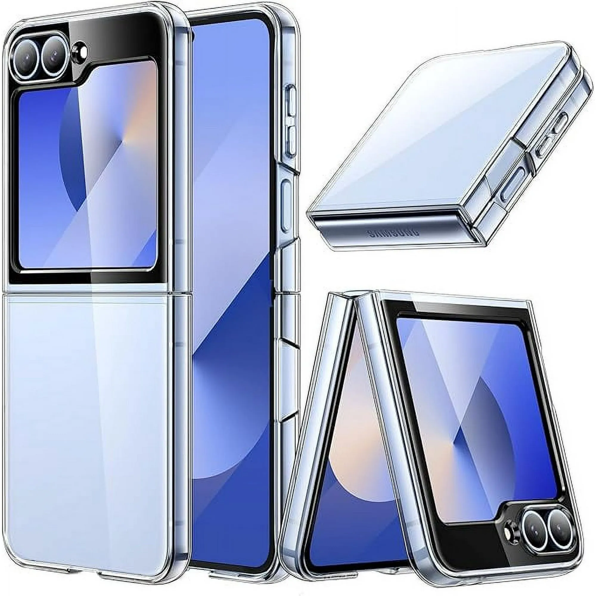 Entronix Samsung Galaxy Z Flip 6 Crystal Clear Case - Slim