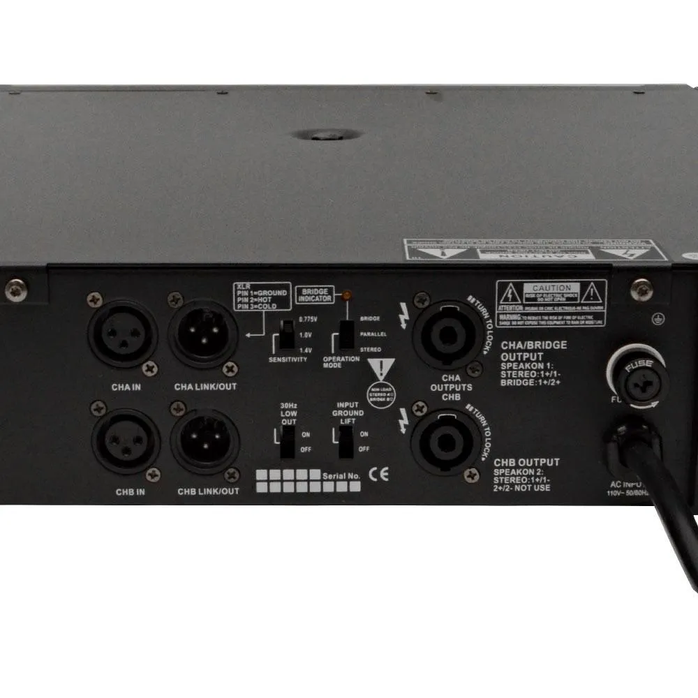 Epicenter5202 - 2 Channel Power Amplifier | 2 Ohm Stable