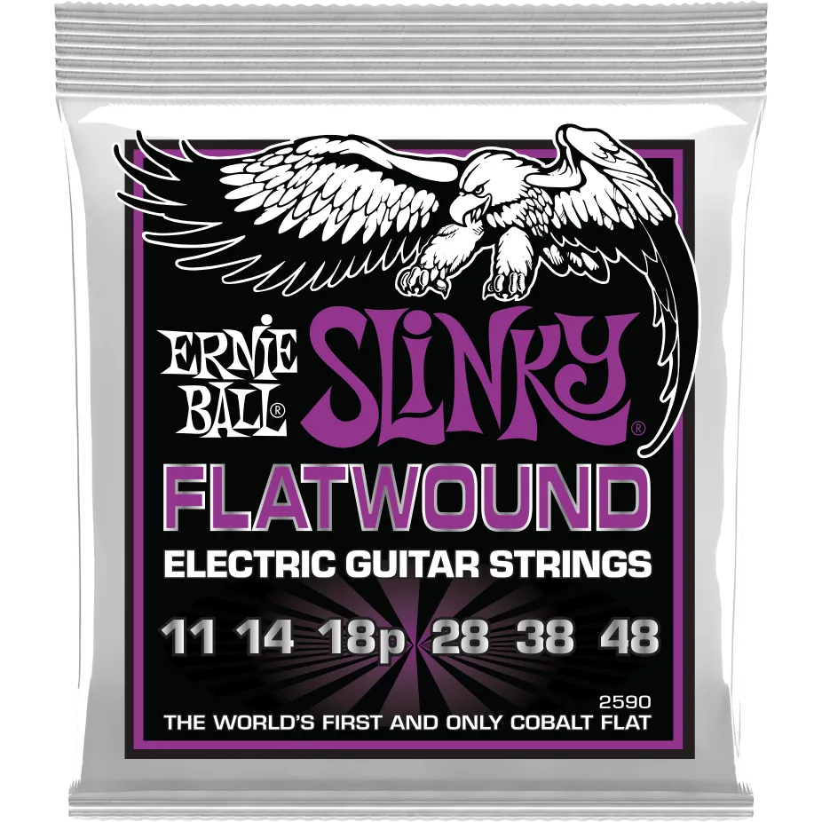 Ernie Ball Super Slinky Flatwound Electric Guitar Strings