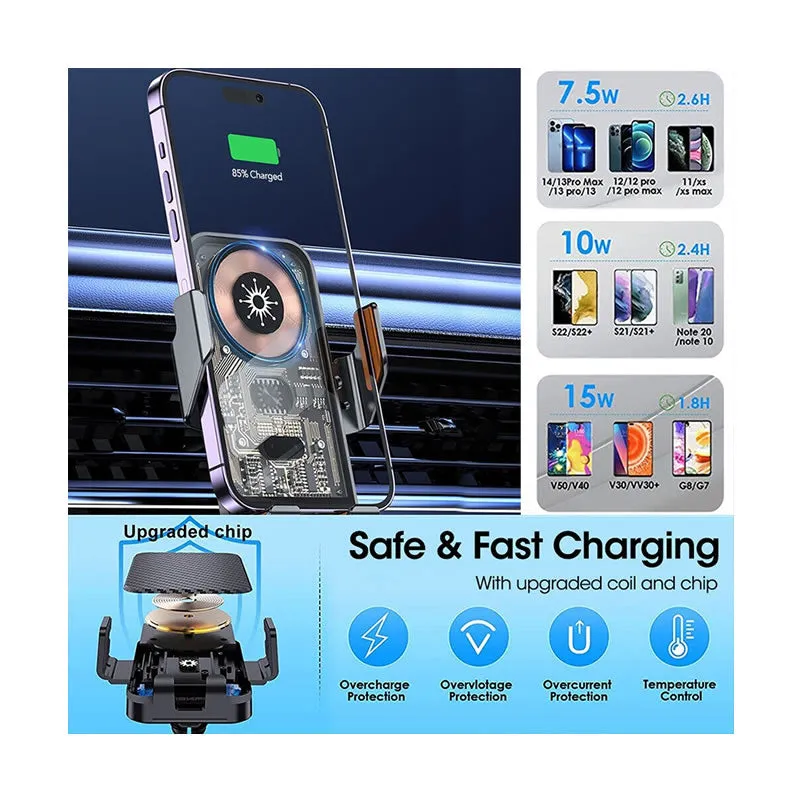 Extraordinary Wireless Charging Car Holder Q-Wx660