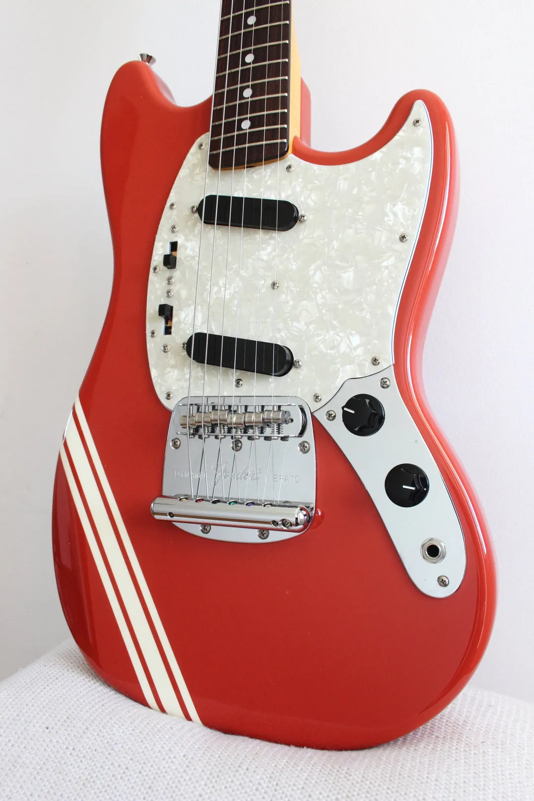 Fender '73 Reissue Competition Mustang Fiesta Red 2012