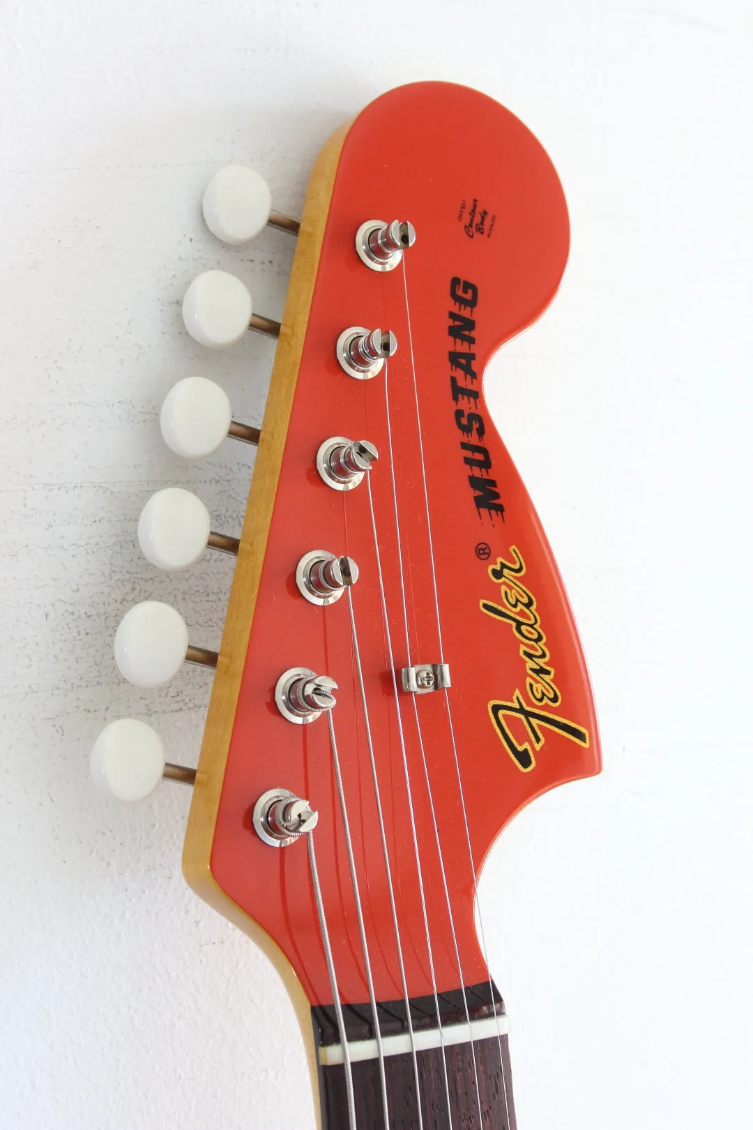 Fender '73 Reissue Competition Mustang Fiesta Red 2012