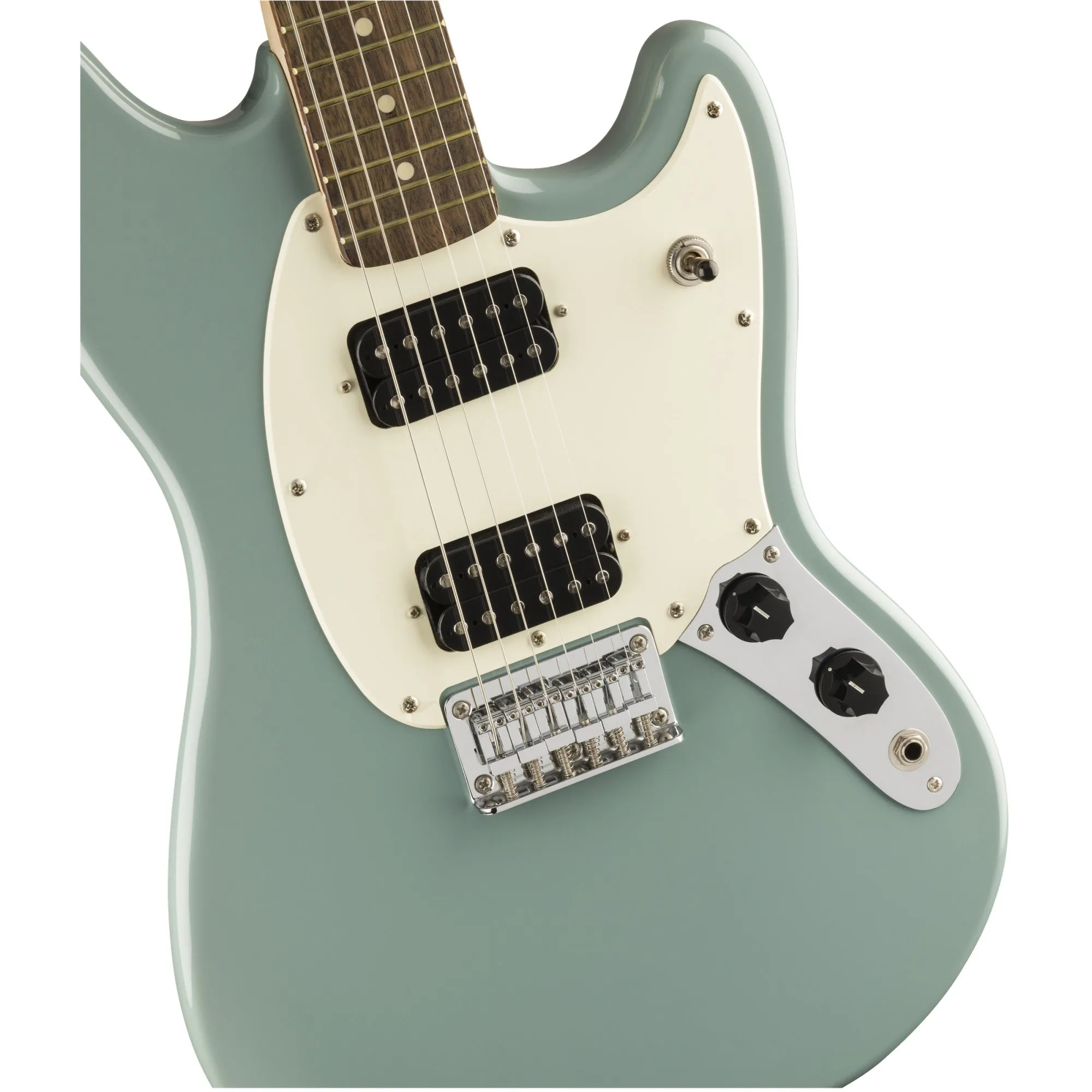 Fender Bullet Mustang HH Electric Guitar, Sonic Gray