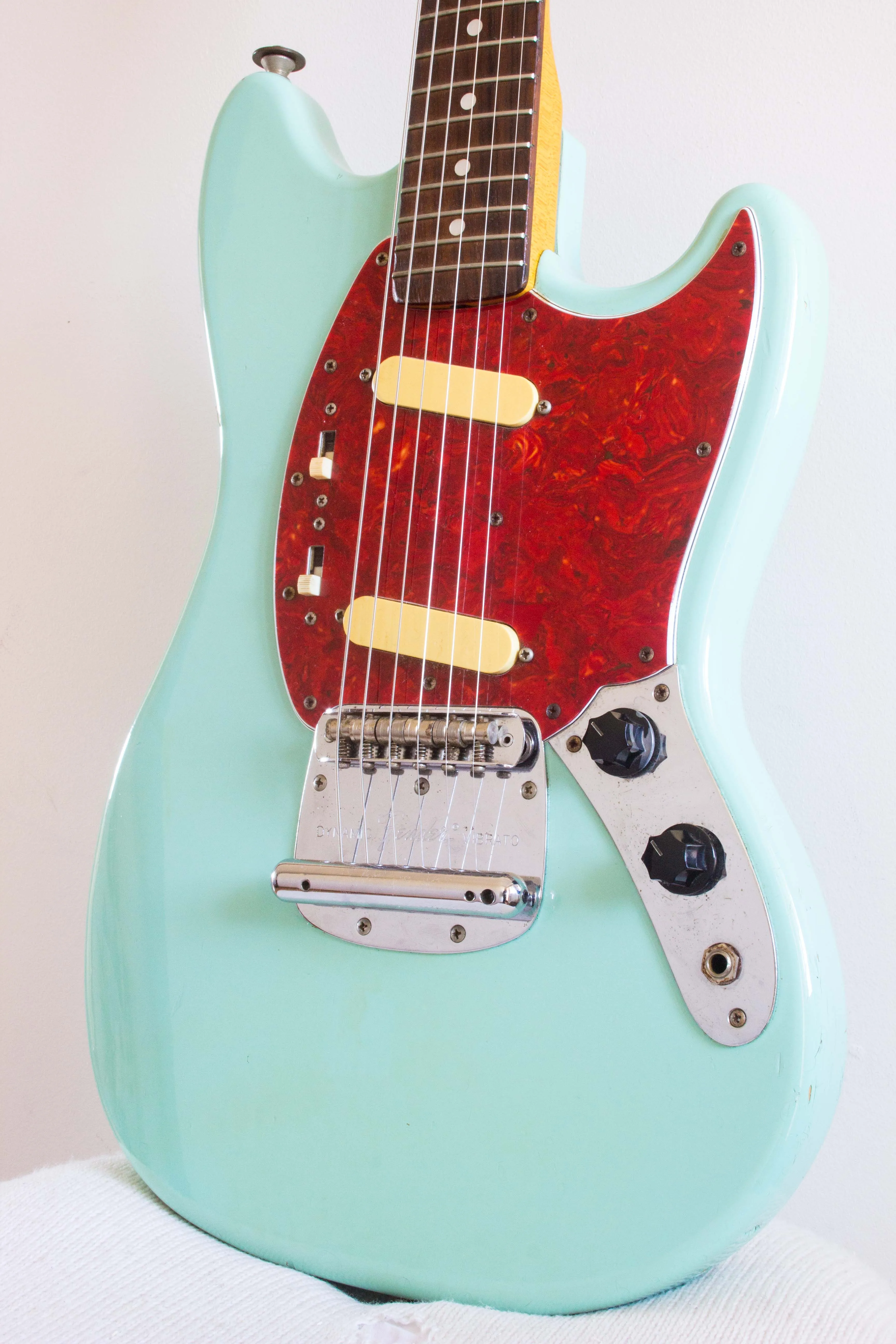 Fender Japan '69 Reissue Mustang MG69-65 Aged Sonic Blue 1994/5