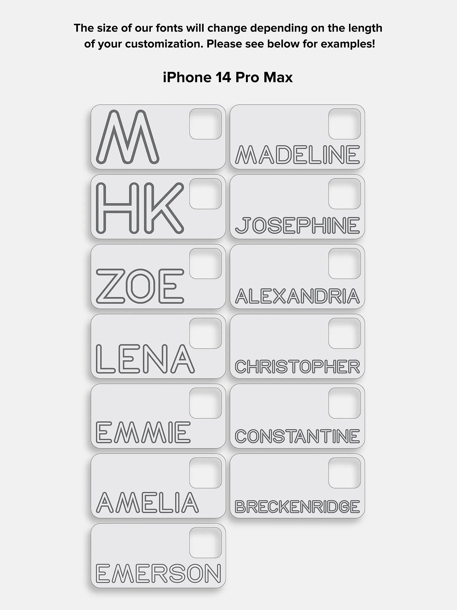 Fine Line Custom IPhone Case - Gray