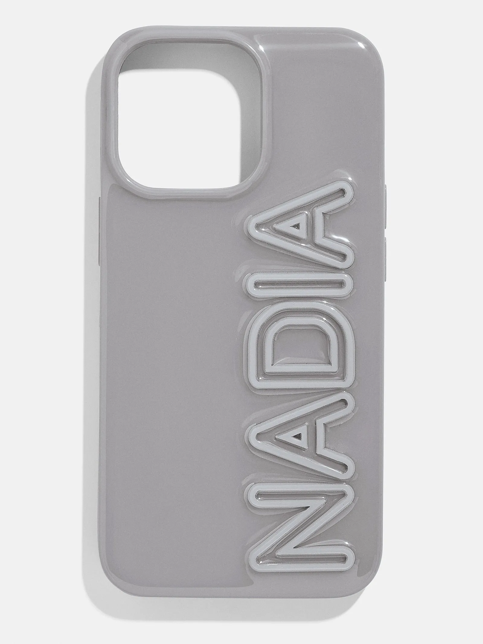 Fine Line Custom IPhone Case - Gray