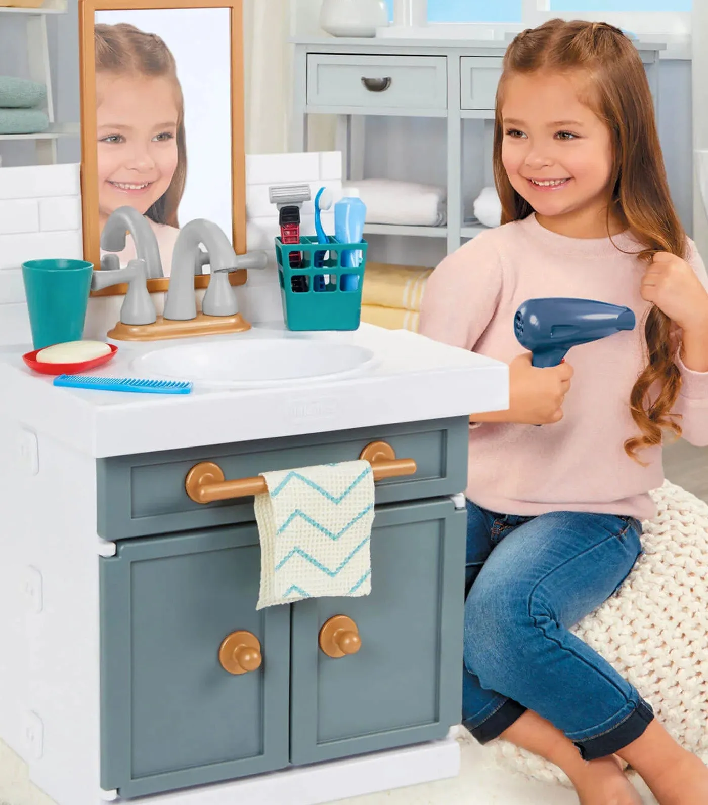 First Bathroom Sink