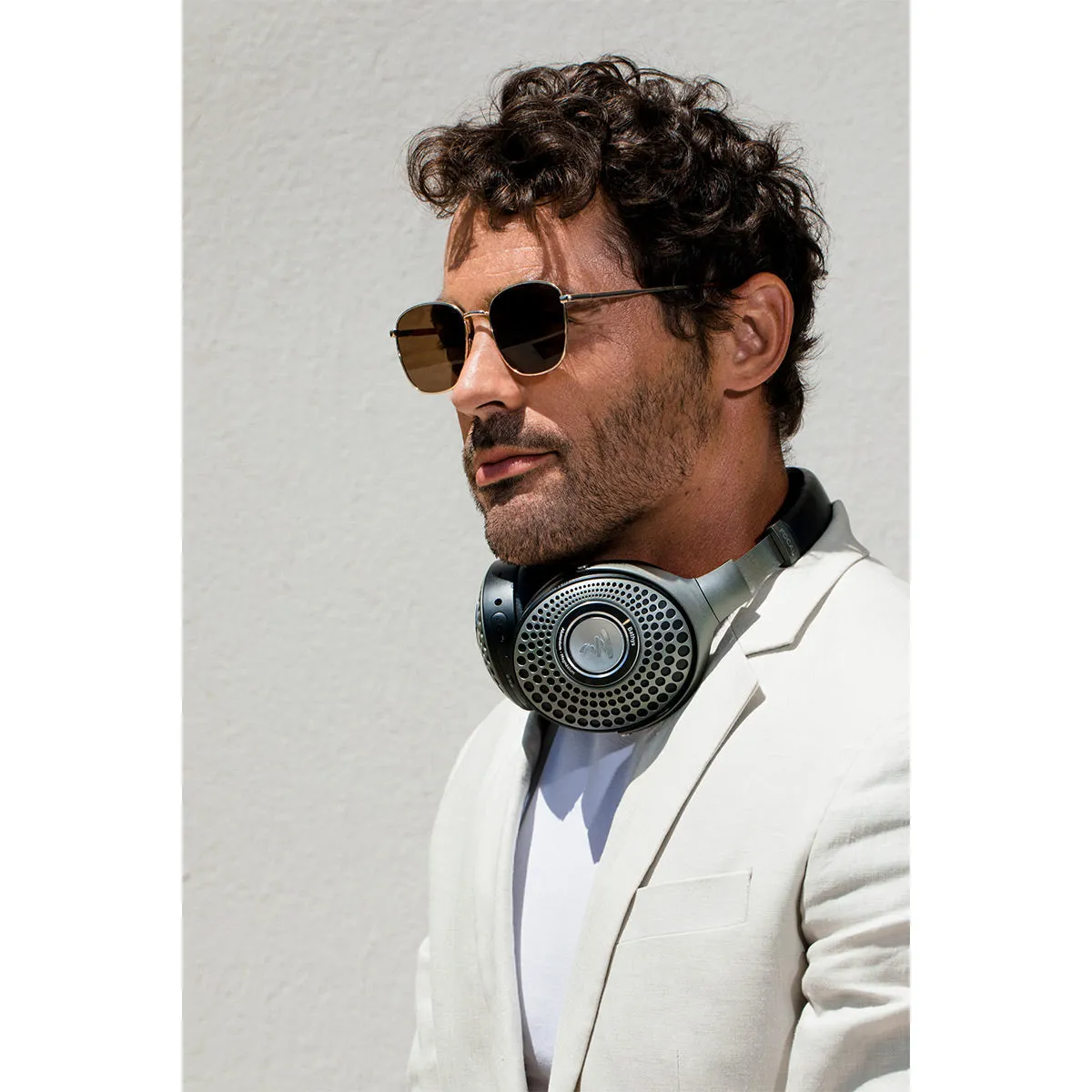 Focal Bathys Over-Ear Hi-Fi Bluetooth Wireless Headphones with Active Noise Cancelation