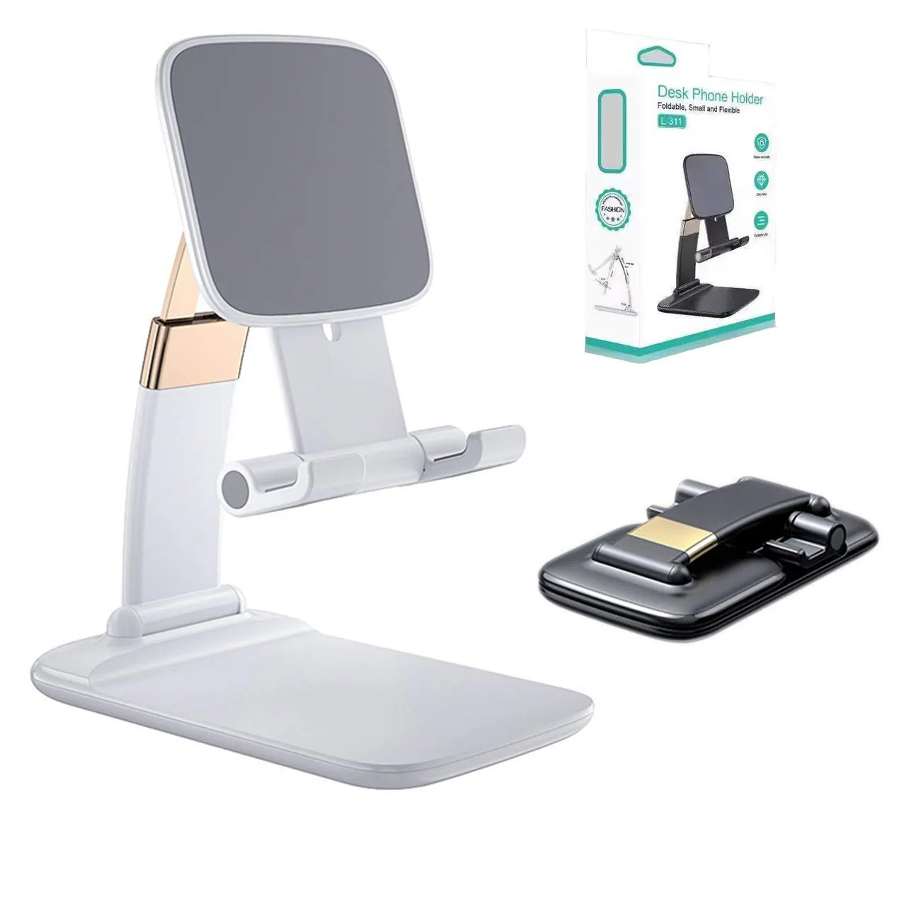 Foldable Desk Phone Holder